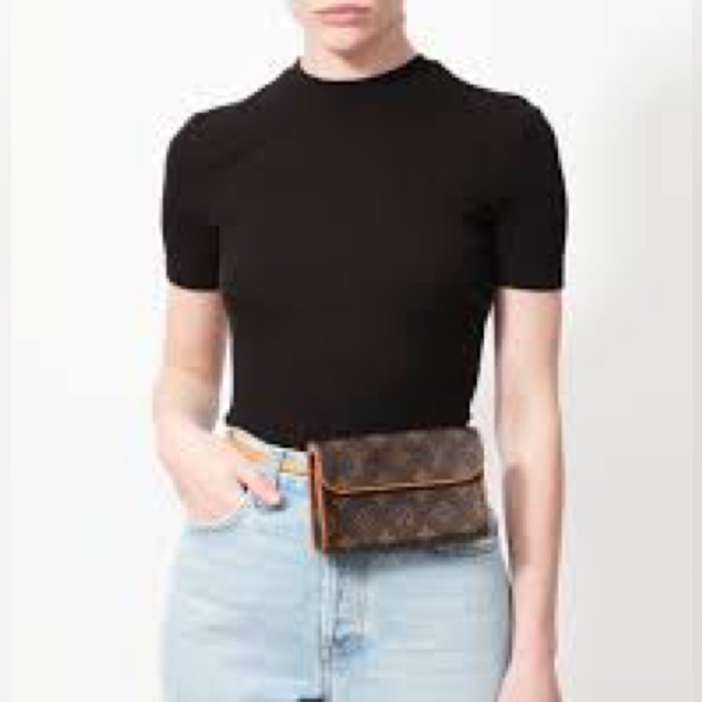 SOLD❤️ LOUIS VUITTON Pochette Florentine Monogram Bum/ Belt Bag Fanny Pack + COA - Picture 5 of 16